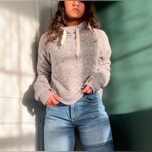 Soft Hollister Long Necked Sweater